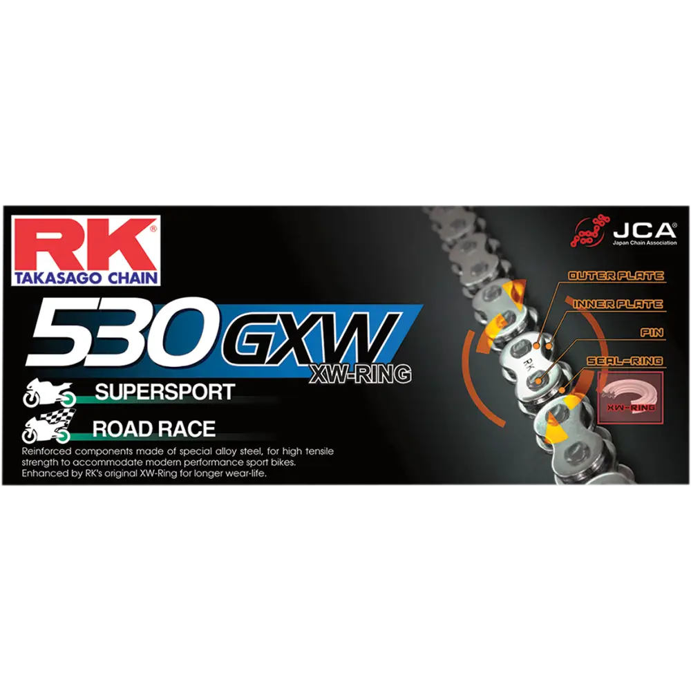 RK BC 530 GXW - Chain - 160 Links BC530GXW-160