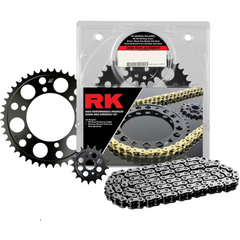 RK Chain and Sprocket Kit - Natural/Black - Africa Twin 1104-160E
