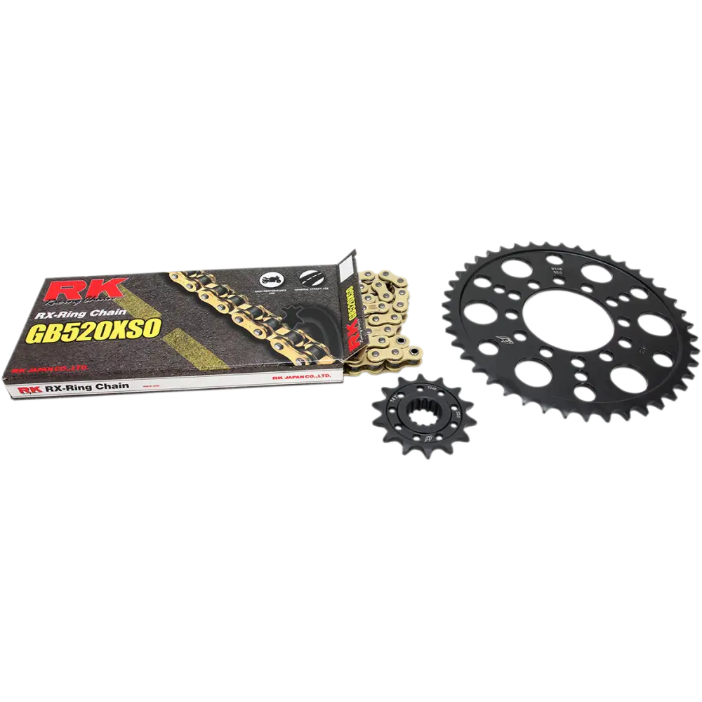 RK Chain Kit - Natural - Kawasaki - ZX-6R/6RR '05-'06 2068-059P