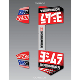 Rs 12 Muffler Decal Set