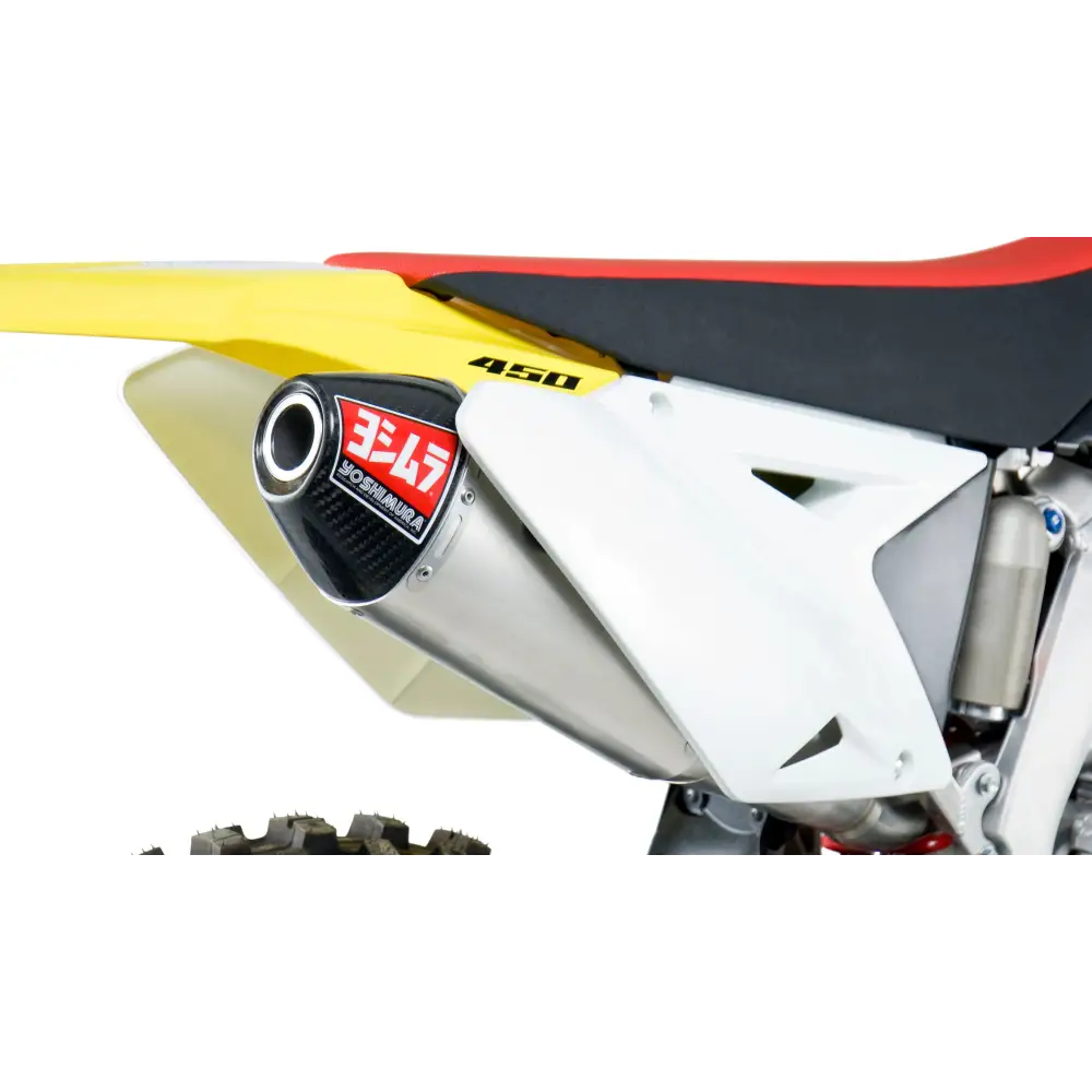 Rs 4 Header/Canister/End Cap Exhaust Slip On Ss Al Cf