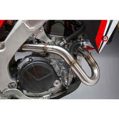 Rs 9 Header/Canister/End Cap Exhaust Dual Slip On Ss Al Cf