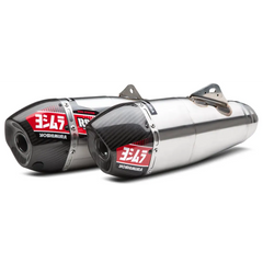 Rs 9 Header/Canister/End Cap Exhaust Dual Slip On Ss Al Cf