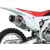 Rs 9 Header/Canister/End Cap Exhaust Dual Slip On Ss Al Cf