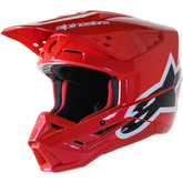 S M5 Corp Helmet Bright Red Glossy Md