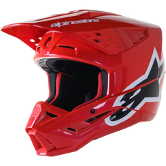 S M5 Corp Helmet Bright Red Glossy Xl