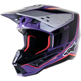 S M5 Sail Helmet Violet/Blk/Slvr Glossy 2x