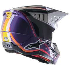 S M5 Sail Helmet Violet/Blk/Slvr Glossy Xl
