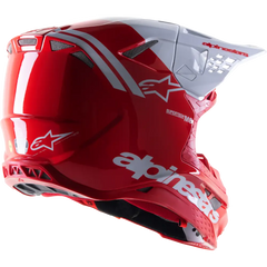 S M8 Radium 2 Helmet Bright Red/White Xl