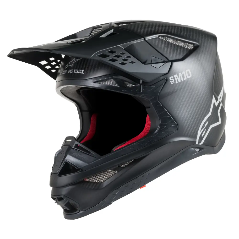 S.Tech S M10 Solid Helmet Carbon Black 2x