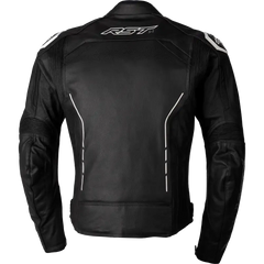 S1 Ce Jacket Black/Black/White Leather Xs