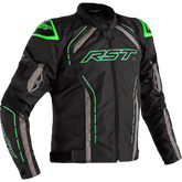 S1 Ce Jacket Blk/Gry/Neon Grn Textile Sm