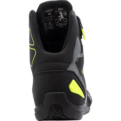 Sabre Moto Shoe Ce Boot Blk/Gry/Flo Yellow Sz 7