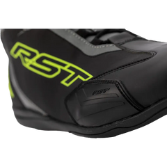 Sabre Moto Shoe Ce Boot Blk/Gry/Flo Yellow Sz 7