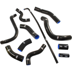 SAMCO SPORT Radiator Hose Kit - Black - Honda HON110BLK - Radiator Group