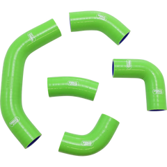 SAMCO SPORT Radiator Hose Kit - Green - Kawasaki KAW-100-GN - Radiator Group