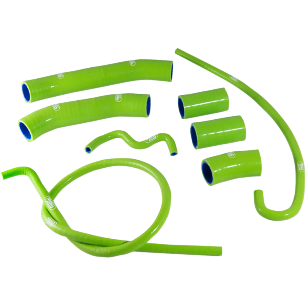 SAMCO SPORT Radiator Hose Kit - Green - Kawasaki KAW-81GRN - Radiator Group