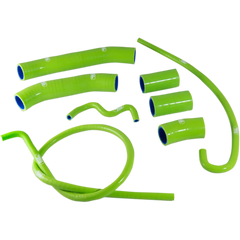 SAMCO SPORT Radiator Hose Kit - Green - Kawasaki KAW-81GRN - Radiator Group