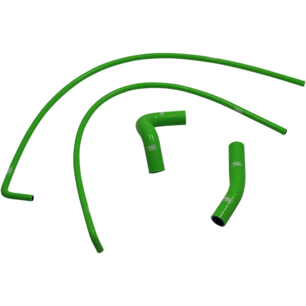 SAMCO SPORT Radiator Hose Kit - Green - Kawasaki KAW-89GRN - Radiator Group