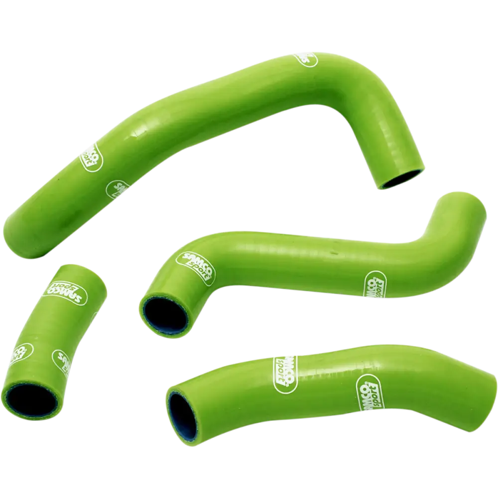SAMCO SPORT Radiator Hose Kit - Green - Kawasaki KAW17-GN - Radiator Group