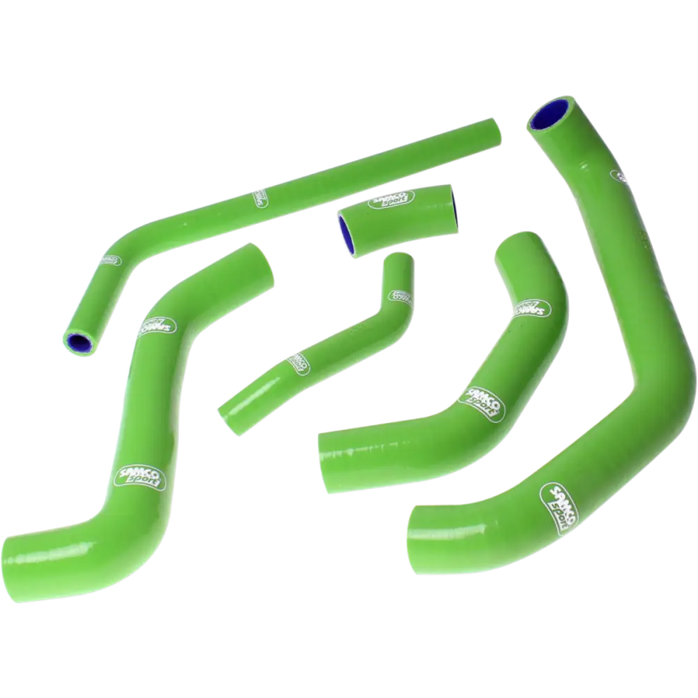 SAMCO SPORT Radiator Hose Kit - Green - Kawasaki KAW45-GN - Radiator Group