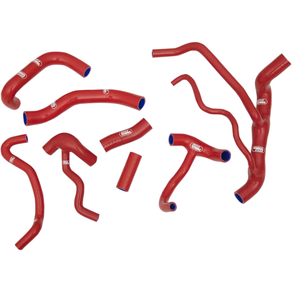 SAMCO SPORT Radiator Hose Kit - Red - Ducati DUC17-RD - Radiator Group