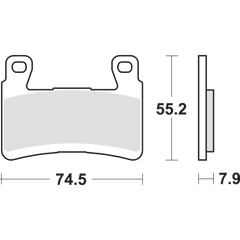 SBS HS Brake Pads - Kawsasaki - 894HS 894HS