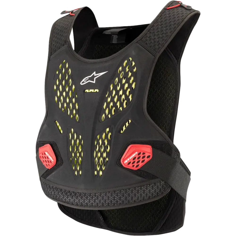 Sequence Chest Protector Black/Red Md/Lg