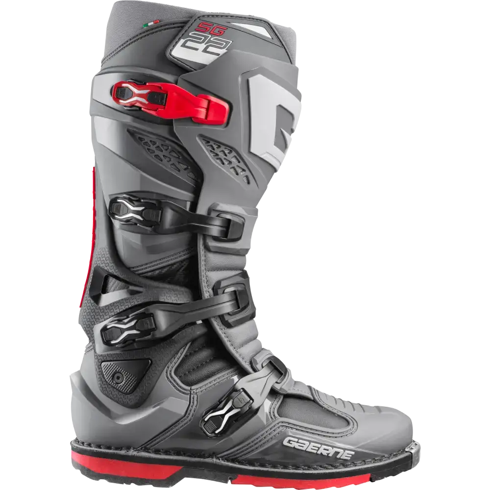 Sg 22 Boots Anthracite/Black/Red Sz 07