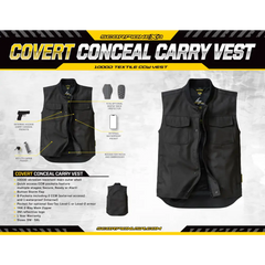 Silent Seller Conceal Vest 8.5 X 11 (20 Ct.)