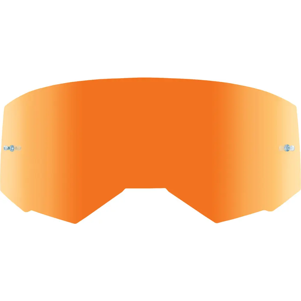 Single Lens W/Post Adult Orange Mirror/Smoke