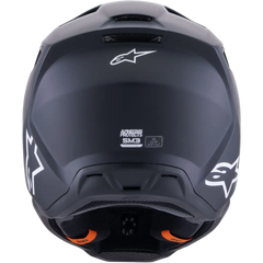 Sm3 Solid Helmet Black Matt Md