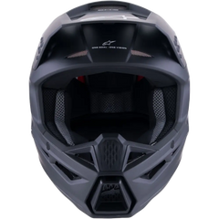 Sm3 Solid Helmet Black Matt Xs