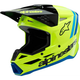 Sm3 Youth Radium Helmet Ylw Fluo/Blk/Blue Yl
