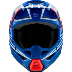 Sm3 Youth Wurx Helmet Blue/Red/Wht/Blk Ys
