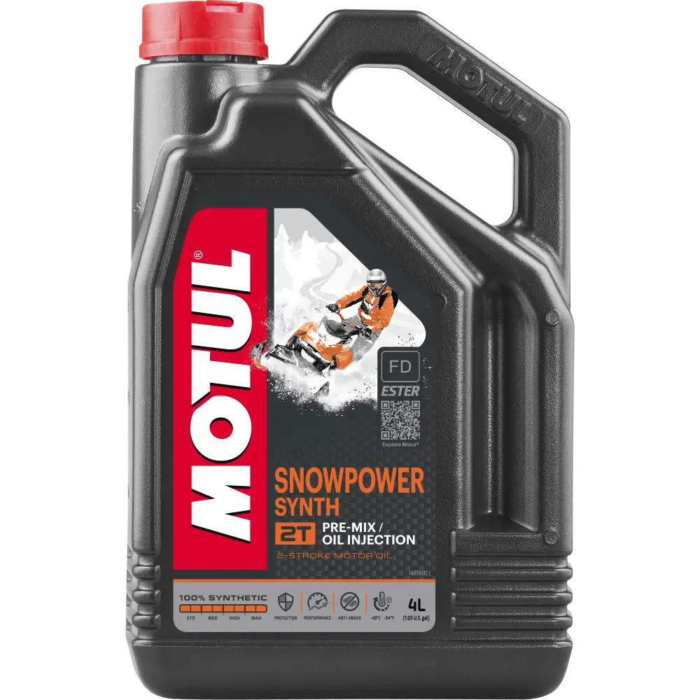 Snowpower Syn Engine Oil 2t 4l 4/Case
