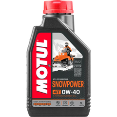 Snowpower Syn Engine Oil 4t 0w40 1l 12/Case