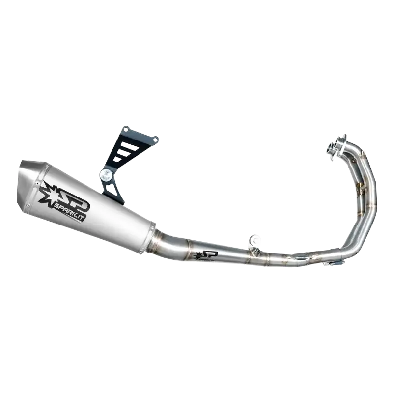 Spark Italy Kawasaki Ninja 400 "Konix" Titanium Full Exhaust
