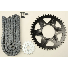 Sprocket/Chain Kit Stl/Alu 15/43t Blk Sx3 520 112l Blk