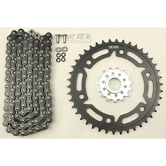 Sprocket/Chain Kit Stl/Alu 15/45t Blk Rx3 520 112l Blk