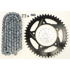 Sprocket/Chain Kit Stl/Alu 15/47t Blk Rx3 520 112l Blk