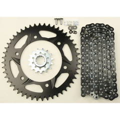 Sprocket/Chain Kit Stl/Alu 15/48t Blk Rx3 520 108l Blk