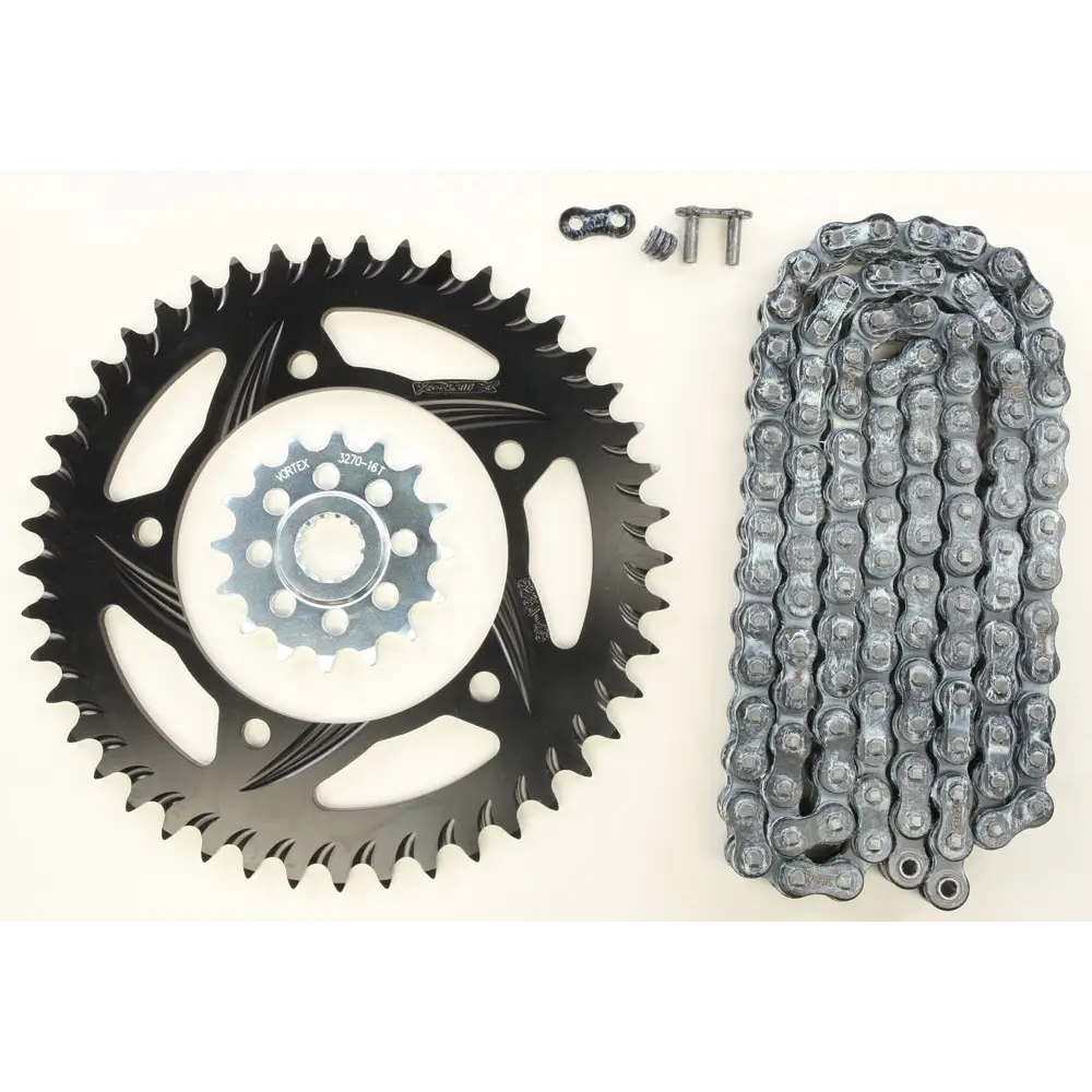 Sprocket/Chain Kit Stl/Alu 16/45t Blk Rx3 520 112l Blk