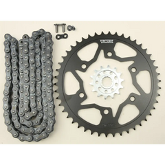 Sprocket/Chain Kit Stl/Stl 14/46t Sil Sx3 520 114l Blk