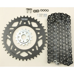 Sprocket/Chain Kit Stl/Stl 15/41t Sil Rx3 520 114l Blk