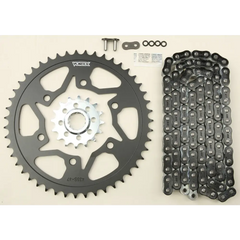 Sprocket/Chain Kit Stl/Stl 16/47t Sil Rx3 520 116l Blk