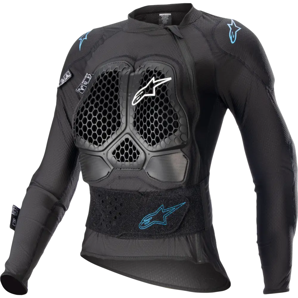 Stella Bionic Action V2 Protection Jacket Blk/Cyan Sm