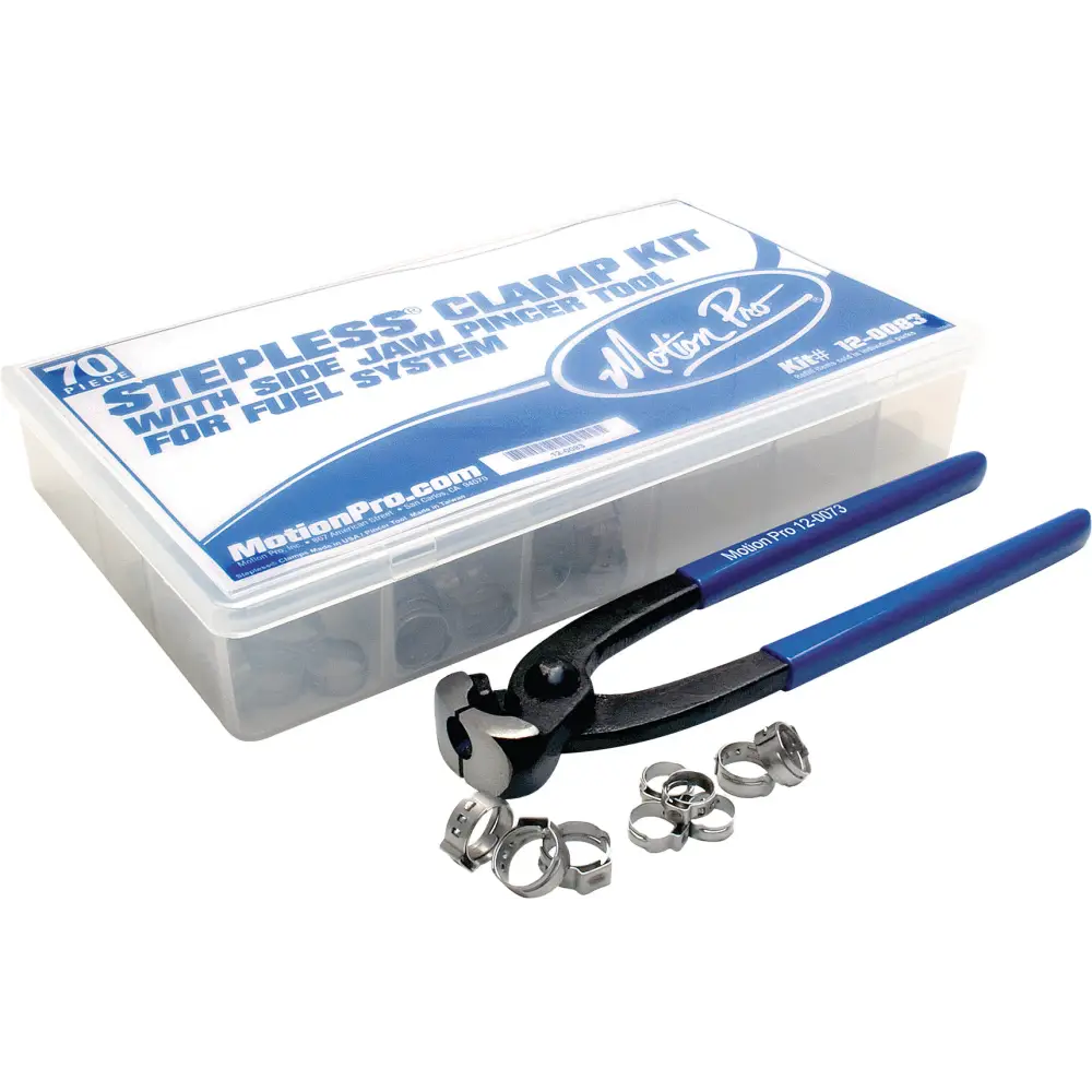 Stepless Clamp Fuel Line Fittings Kit 80/Pc