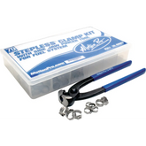 Stepless Clamp Fuel Line Fittings Kit 80/Pc