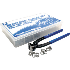 Stepless Clamp Fuel Line Fittings Kit 80/Pc